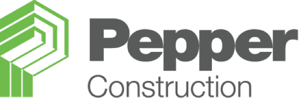 pepper construction logo